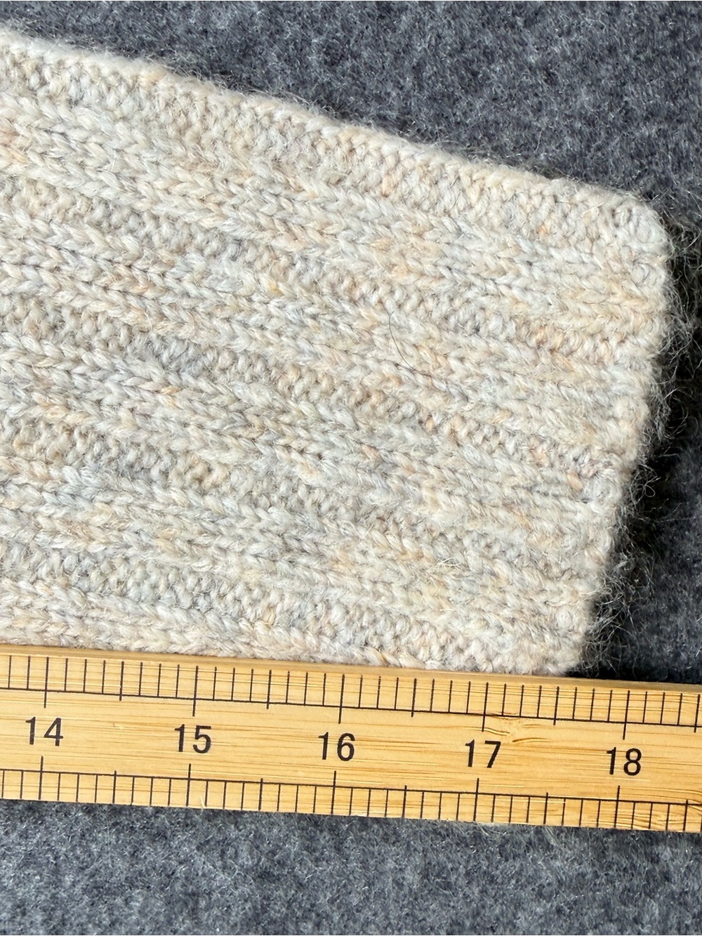 Marled Reunited Clothing XL Turtleneck Sweater Beige Knit Cozy Oversized Pullove - Picture 13 of 15